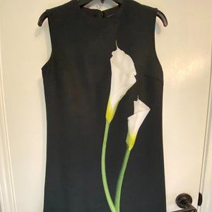 Used Victoria Beckham for Target Sleeveless Black Dress with a Drop Waist XS